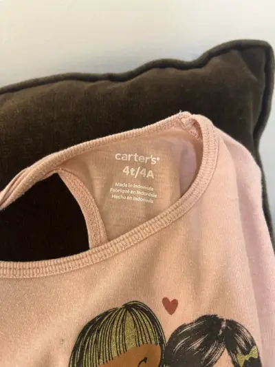 Polera niña 'Girls Rule' rosada - miniatura 3