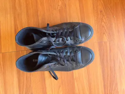 Converse chuck 70 cuero negro - miniatura 2
