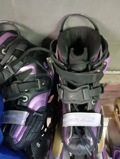 Patines power slide S4 ,en perfecto estado - miniatura 3