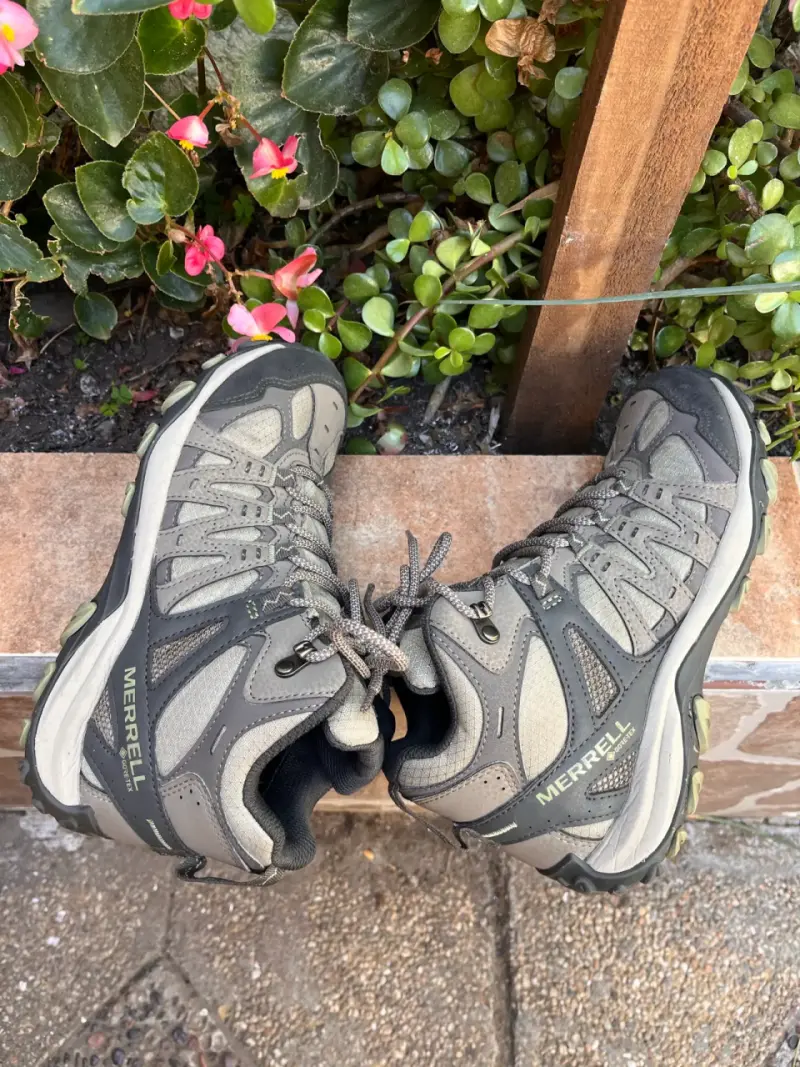 Botas trekking Merrell beige - 2