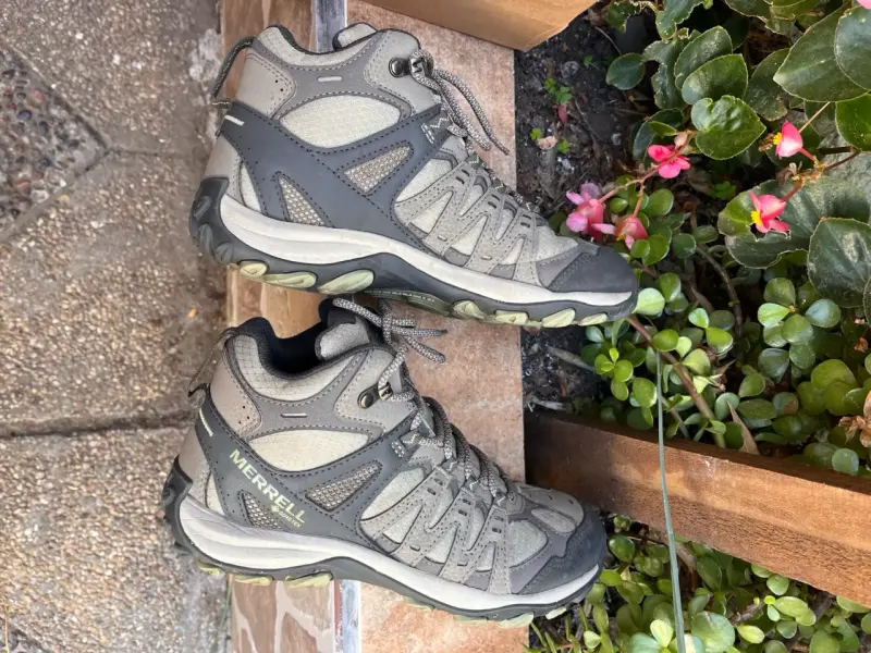 Botas trekking Merrell beige - 3