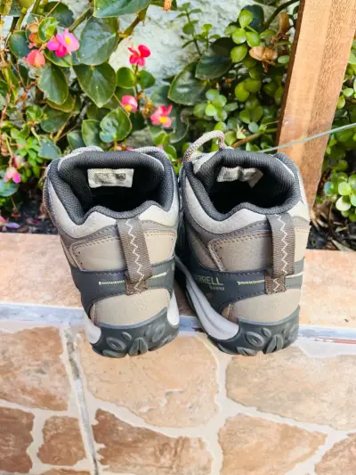 Botas trekking Merrell beige - miniatura 4