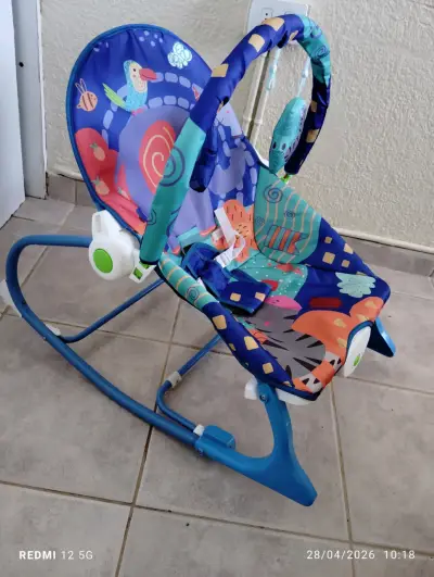 Silla mecedora para bebé - miniatura 1
