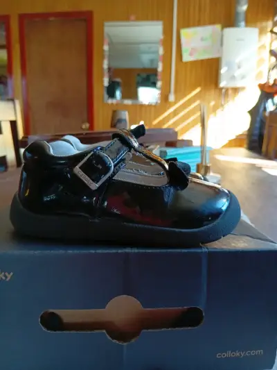 Zapatos infantiles negros Colloky - miniatura 1