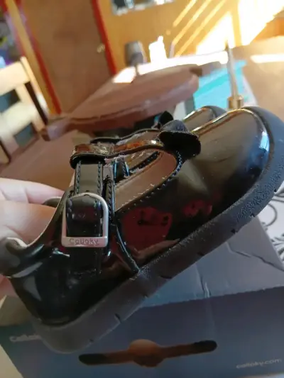 Zapatos infantiles negros Colloky - miniatura 2
