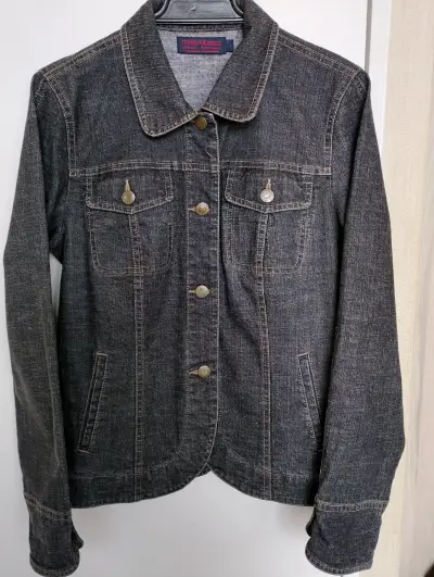 Chaqueta de mezclilla negra - miniatura 3