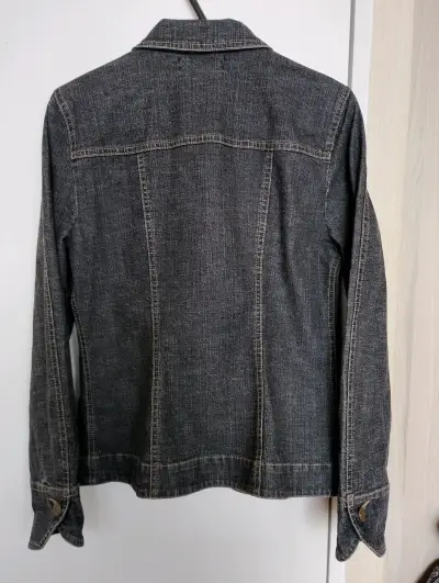 Chaqueta de mezclilla negra - miniatura 4