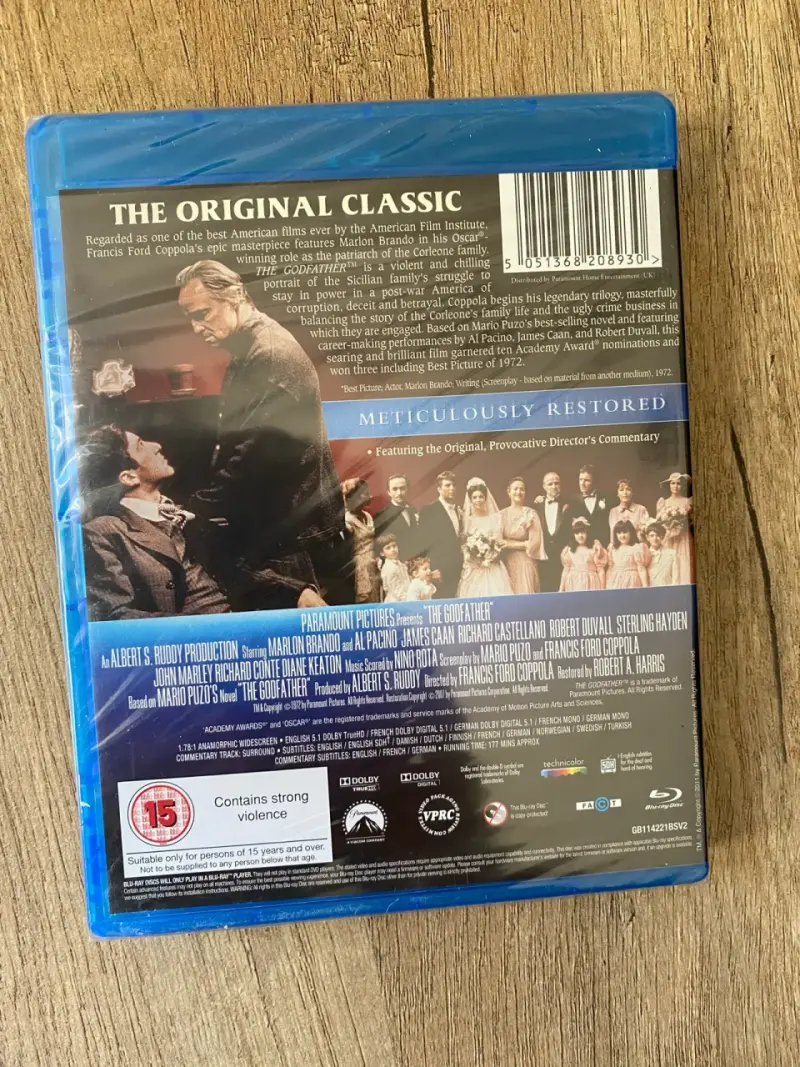 Blu-ray The Godfather (El Padrino) - 2