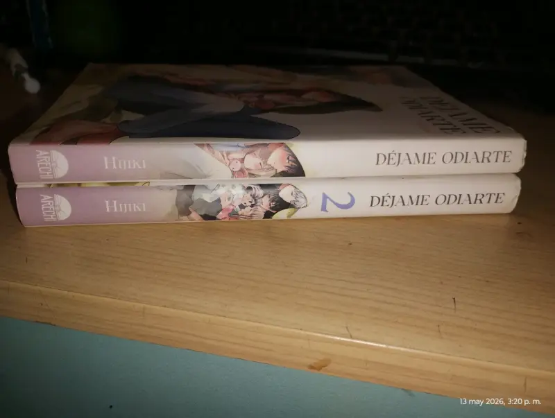 Set de mangas 'Déjame Odiarte' - 6