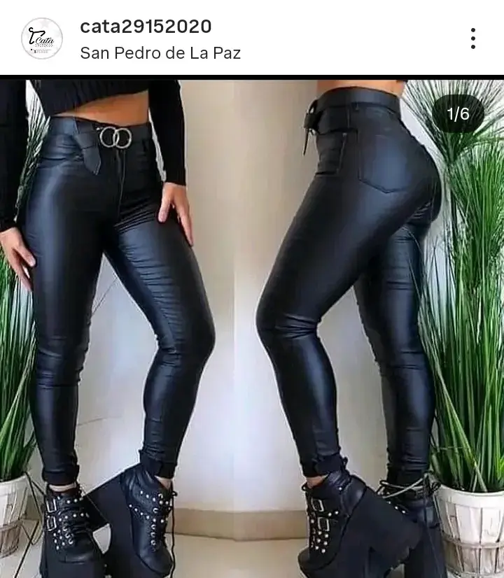 Jeans negros talla 36 nuevos - 3