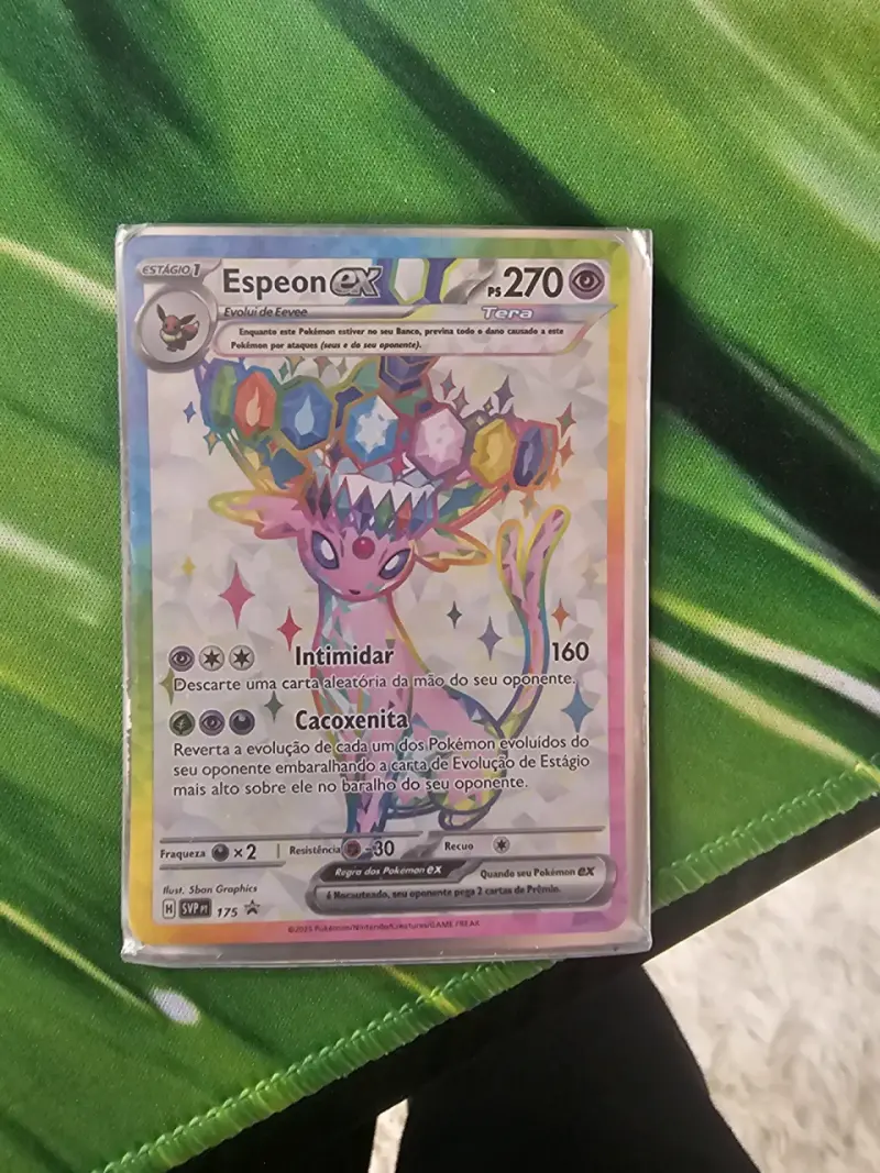 Carta Pokémon Espeon EX