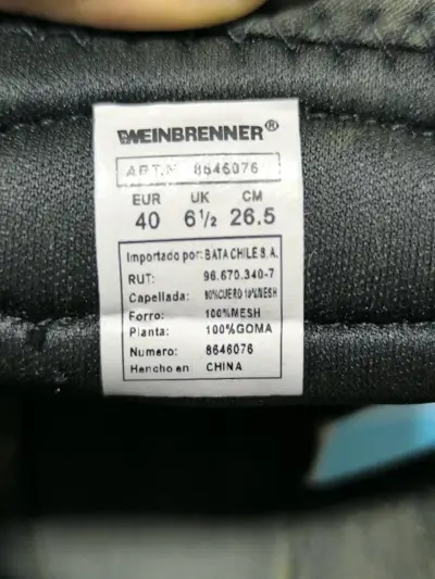 Zapatos Weimbrenner talla 40 - miniatura 1