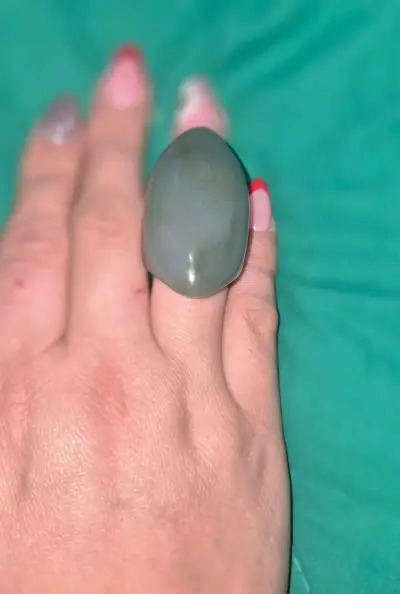 Anillo de piedra grande - miniatura 2