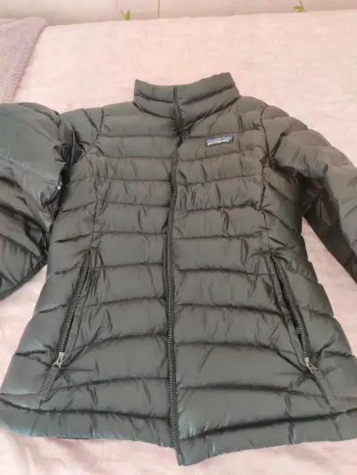 Chaqueta negra Patagonia para niños - miniatura 2