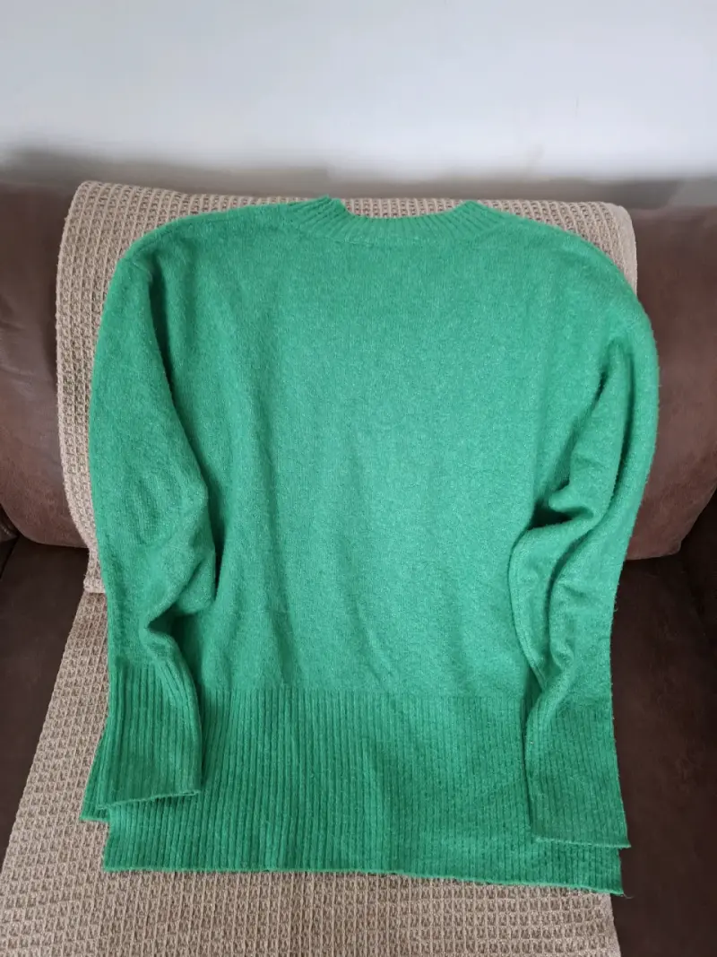 Suéter verde de lana - 4