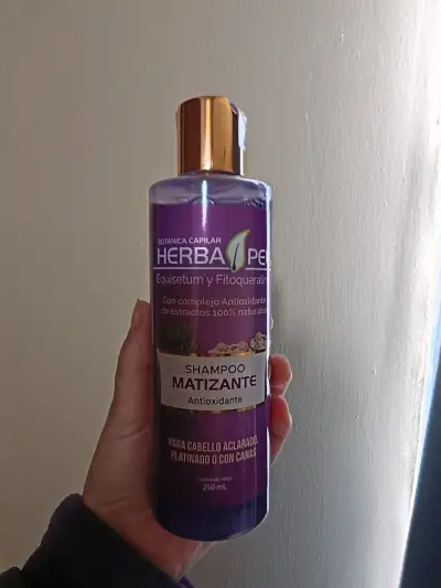 Shampoo matizante antioxidante Herbapel - miniatura 1