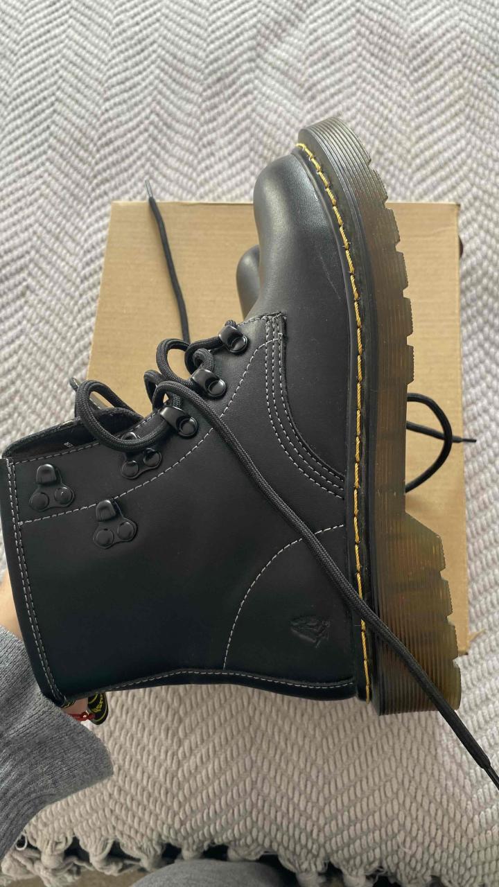Botas negras de cuero hush puppies - 4