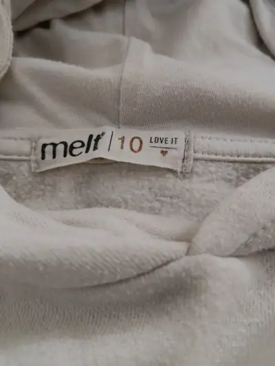 Polerón beige con diseño gráfico - miniatura 4