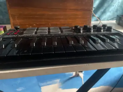 Controlador MIDI Akai MPK Mini color Negro - miniatura 2