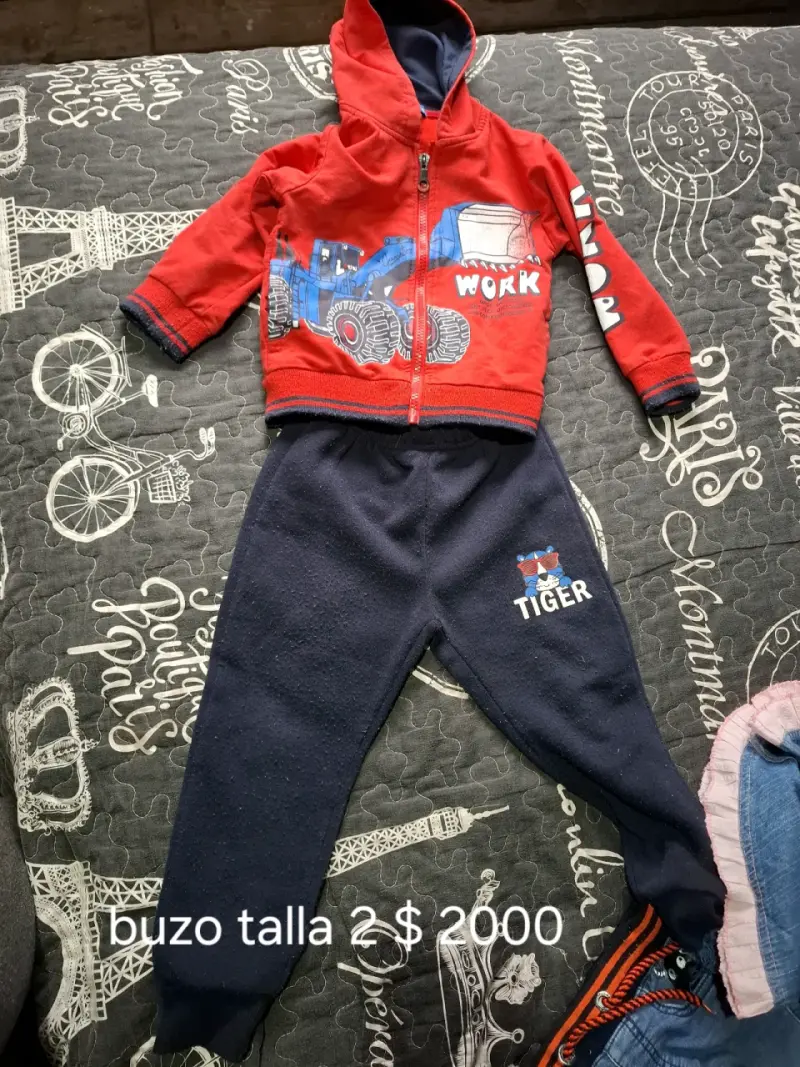 Ropita de niño de talla 2 a 3 años todo x 5mil