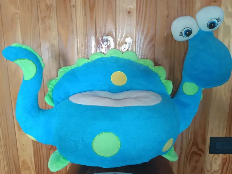Sillon de dinosaurio para niños