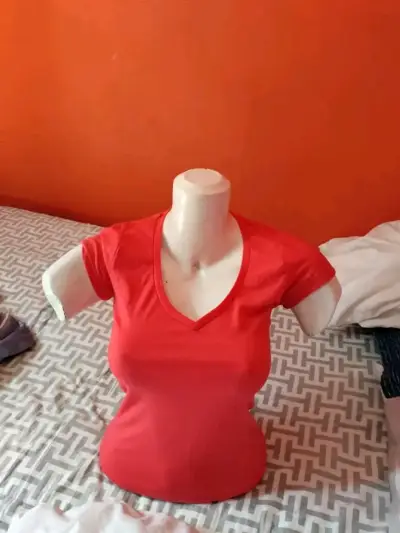 Blusa blanca de algodón - miniatura 3