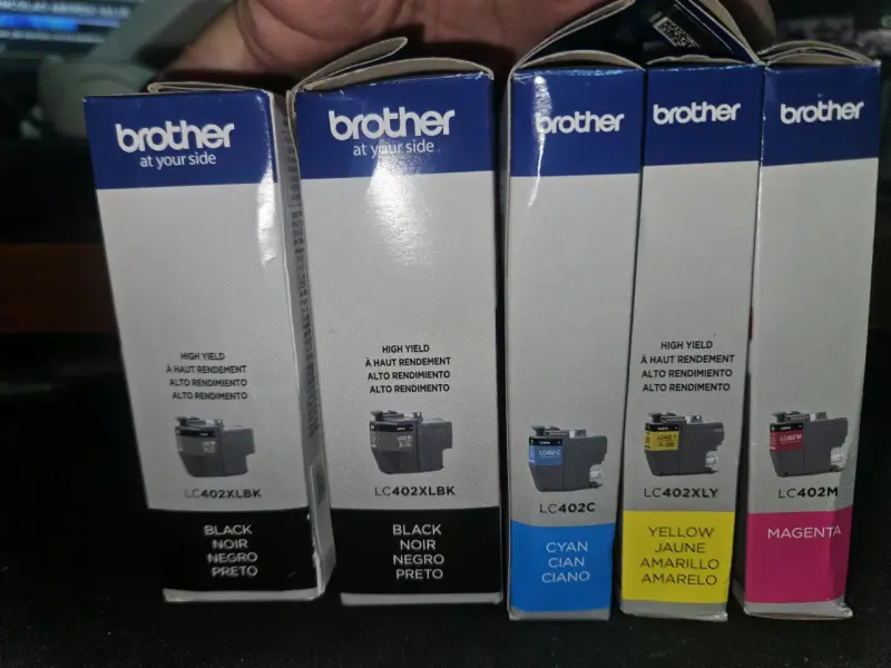 Tintas Brother LC402XL Alto Rendimiento - 1