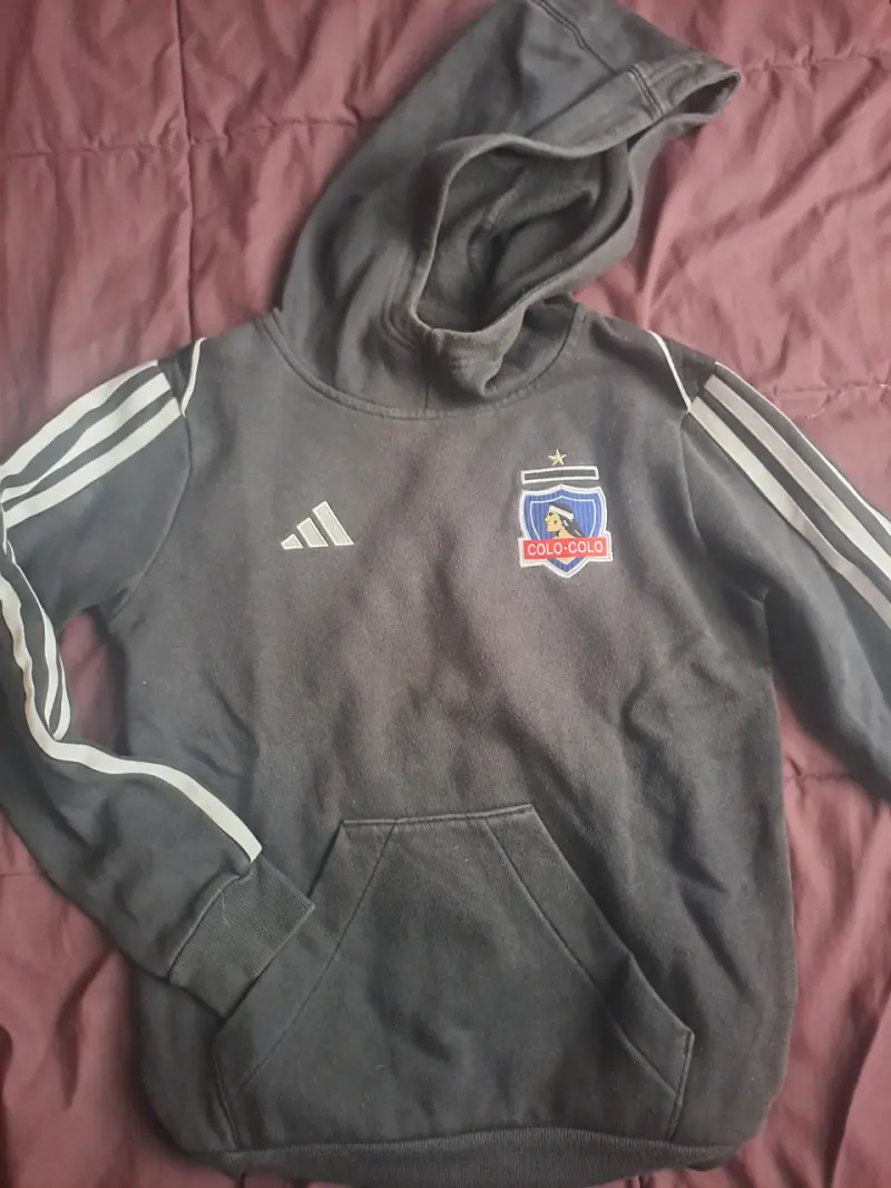 Polerón Adidas Colo-Colo gris