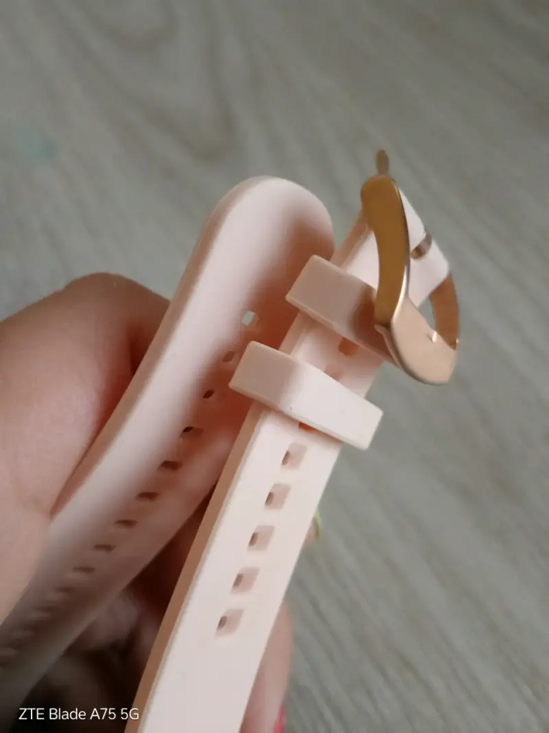Smartwatch rosa con correa - 5