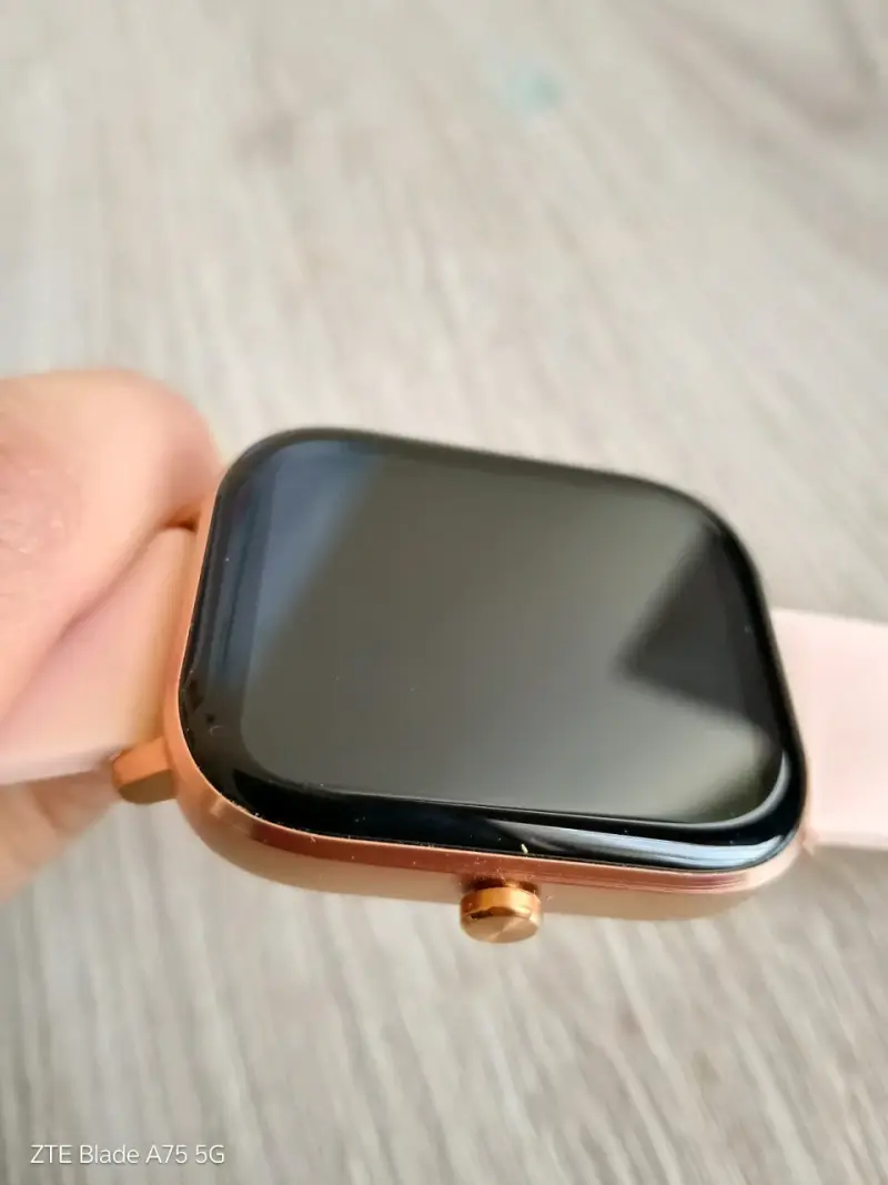 Smartwatch rosa con correa - 6