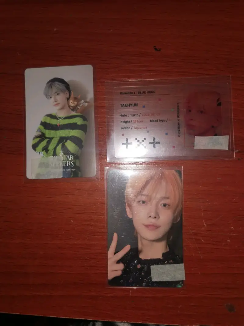 Photocards originales TXT Tomorrow x together - 1