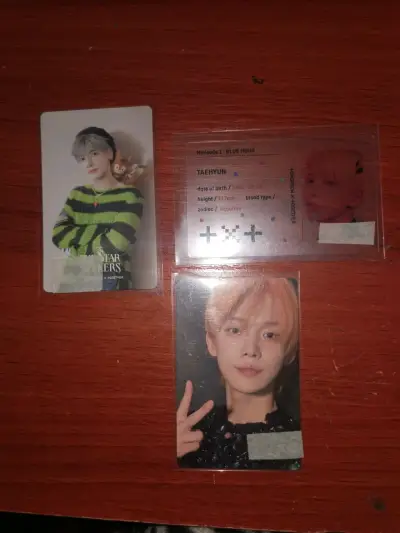 Photocards originales TXT Tomorrow x together - miniatura 1
