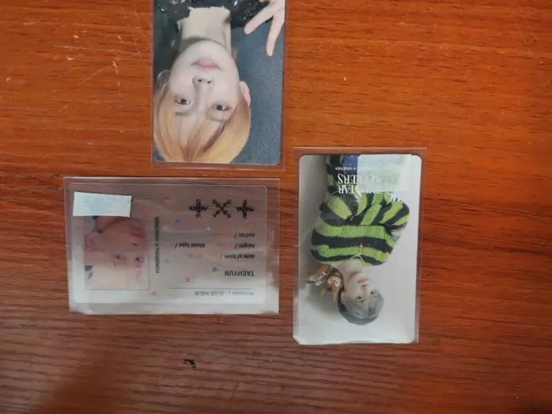 Photocards originales TXT Tomorrow x together - 2