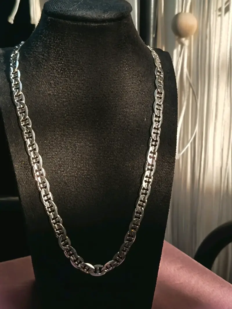 Collar de plata elegante - 2