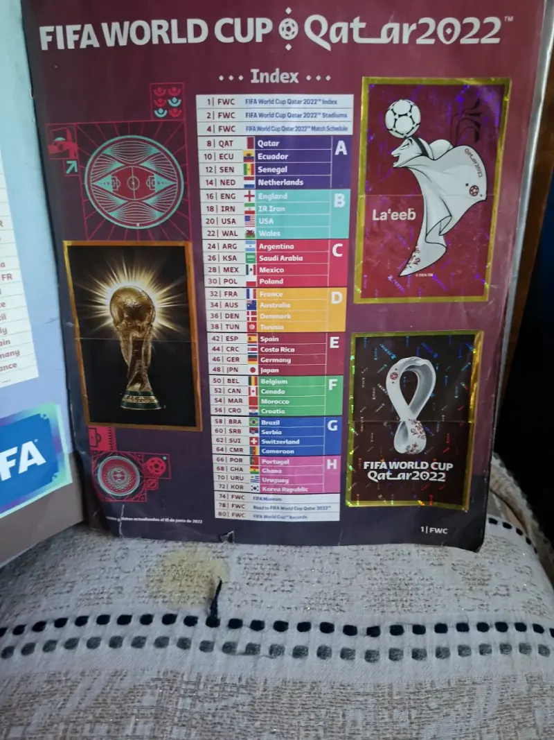 Álbum Panini Qatar 2022 - 2