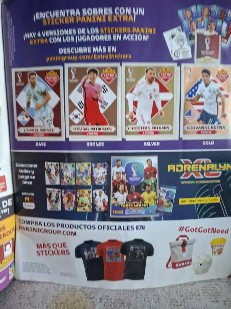Álbum Panini Qatar 2022 - 5