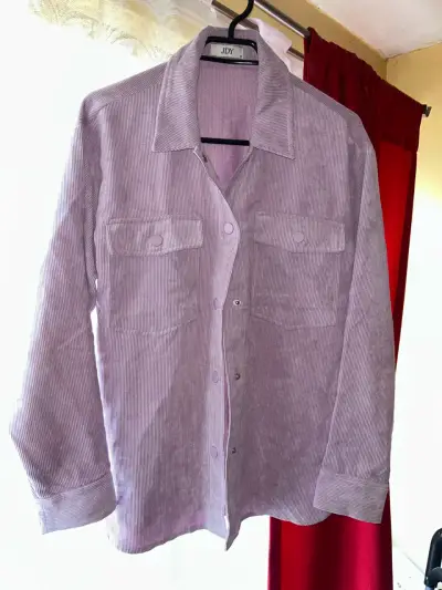 Sobrecamisa palo rosa mujer - miniatura 1