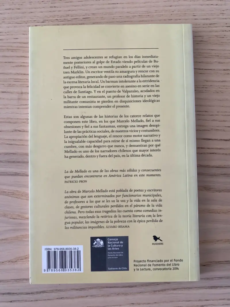 Libro Humillaciones de Marcelo Mellado - 3