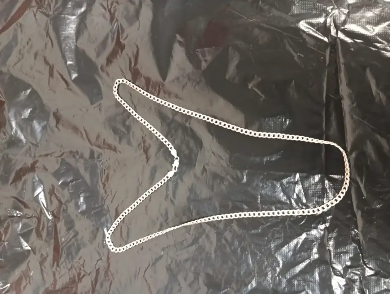 Cadena de plata artesanal - 2