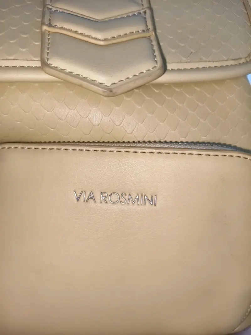 Mochila pequeña beige - 3