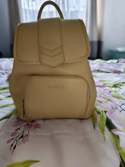 Mochila pequeña beige - miniatura 4