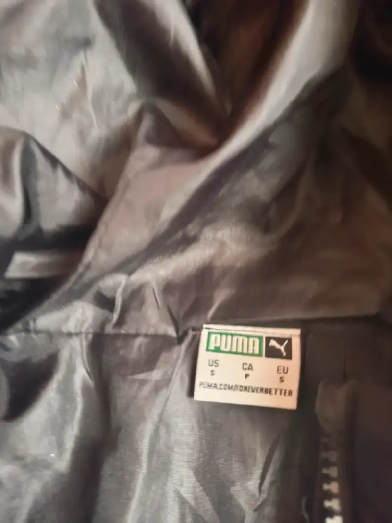 Chaqueta negra con capucha Puma - 3