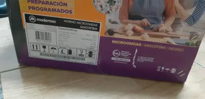 Horno microondas Mademsa Negro - miniatura 1