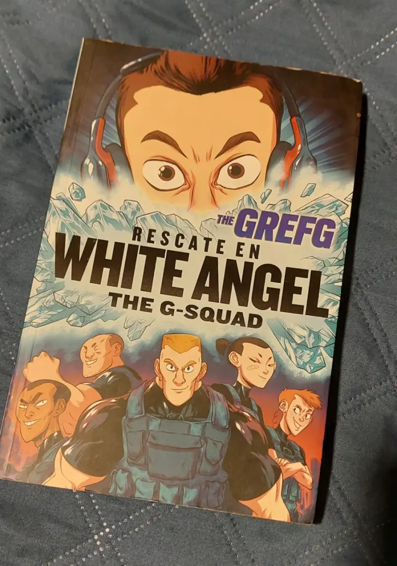 Libro Rescate to White Angel the G Squad