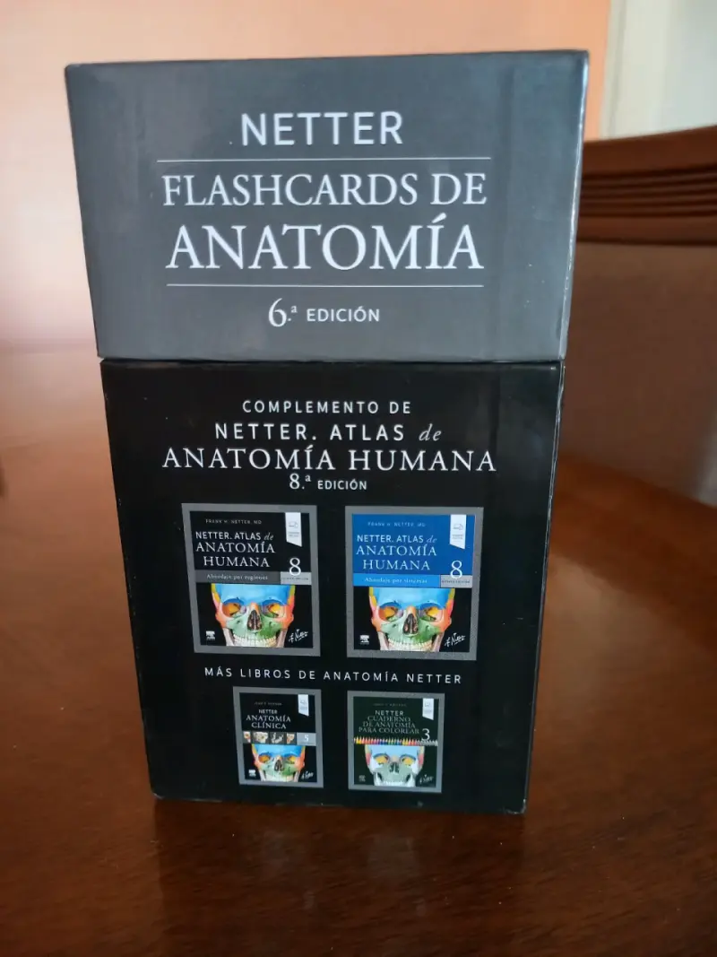 Flashcards de anatomía Netter sexta edición - 4