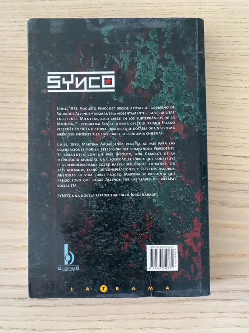 Libro 'Synco' de Jorge Baradit - 2