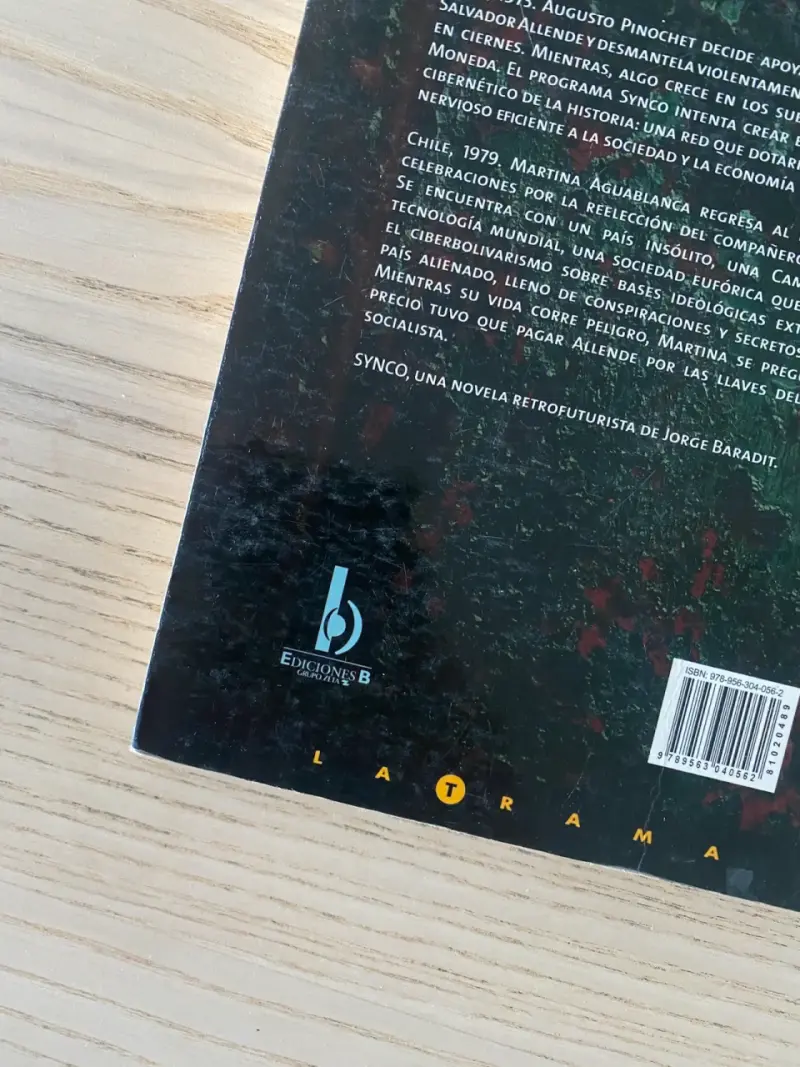 Libro 'Synco' de Jorge Baradit - 4