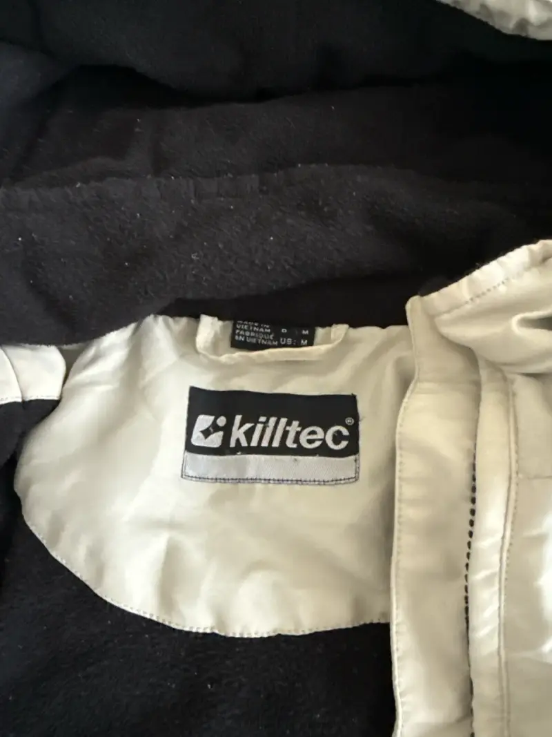 Chaqueta impermeable Killtec blanca - 2