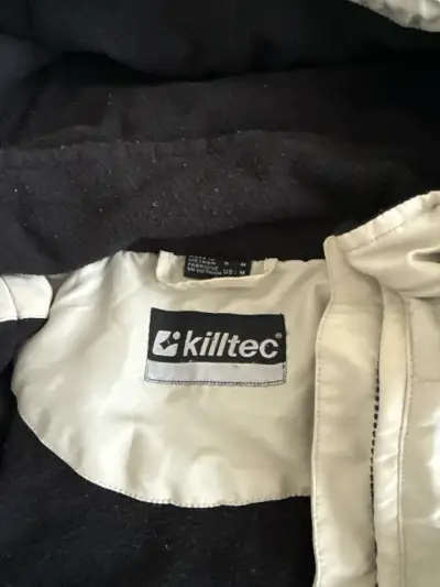 Chaqueta impermeable Killtec blanca - miniatura 2