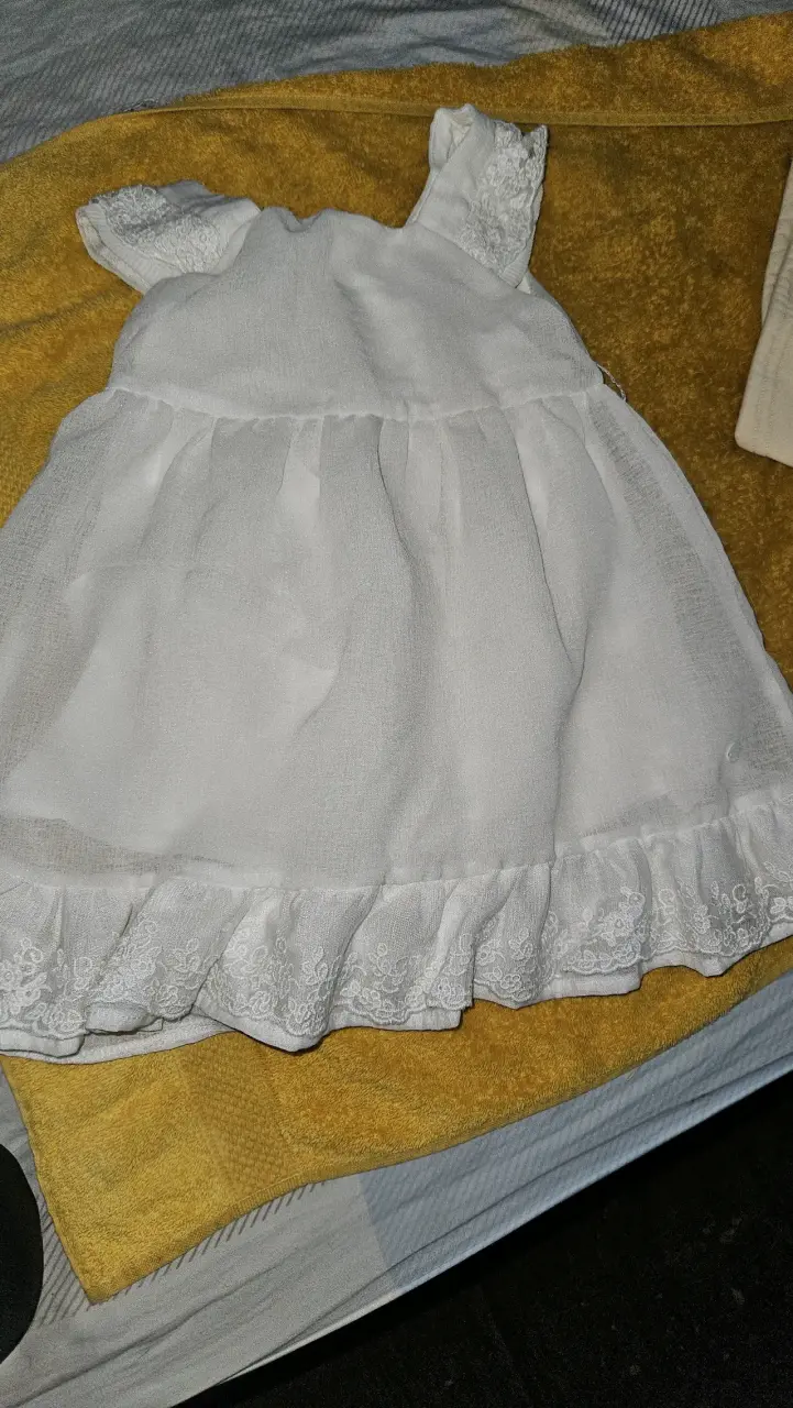 Vestido blanco para bebé